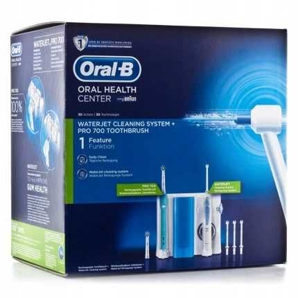 ORAL-B Waterjet Cleaning System+Pro700 Toothbrush Irygator OC16.525.1U