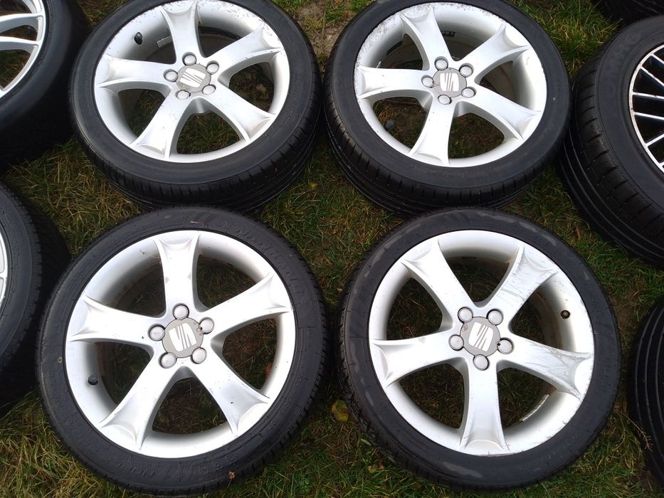 Alufelgi 16 5x100 Seat Ibiza Leon Toledo orginał Audi A1 A3 Skod Fabia