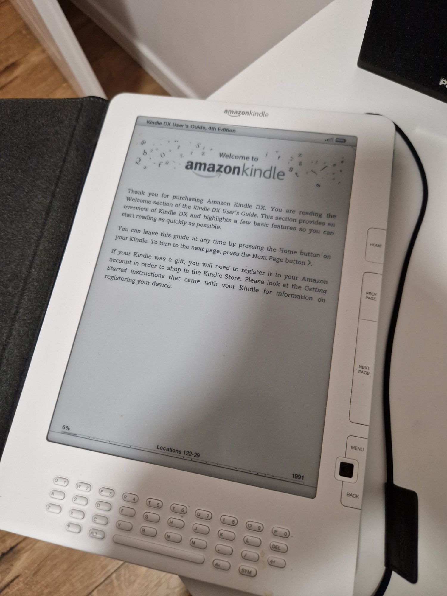 Amazon kindle dx 2 gen D00801