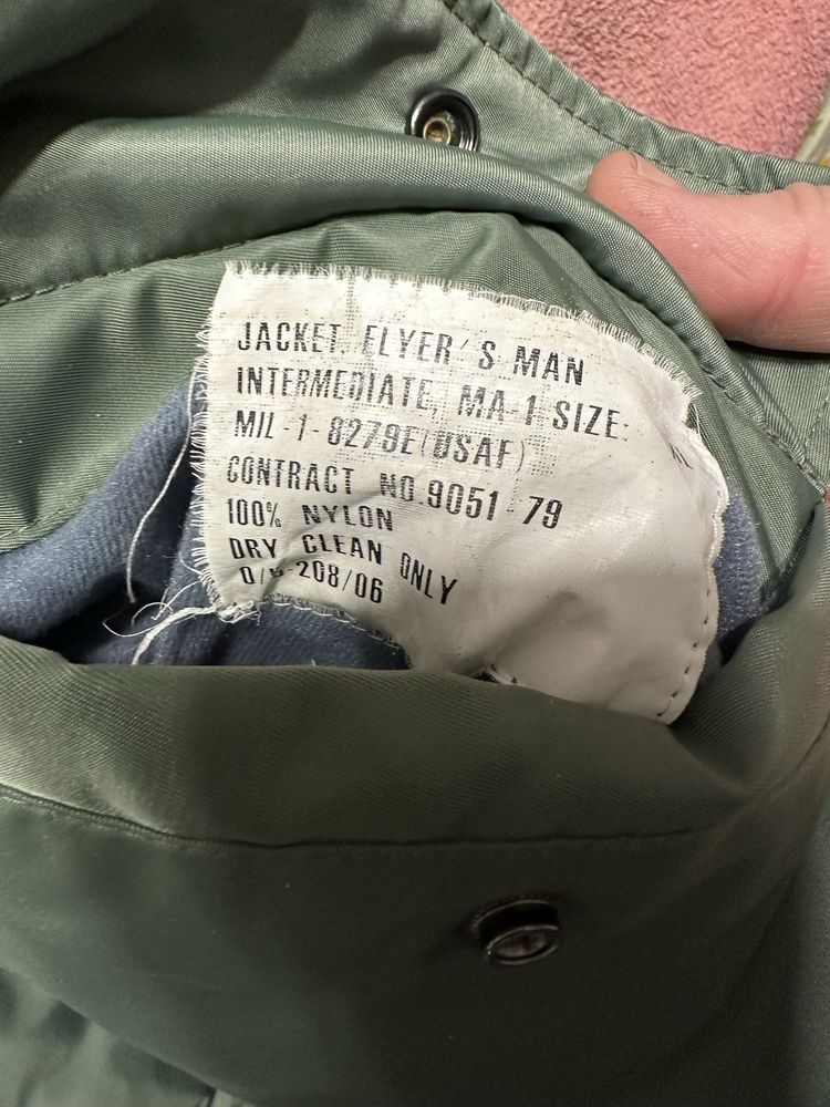 бомбер ALPHA Industries MA- 1, DELTA MA- 1