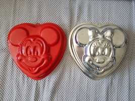 Minnie Mouse Mickey Mouse aluminiowa forma do pieczenia ciasta serce