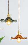 Stylowe nowe oświetlenie: 3 lampy + żyrandol