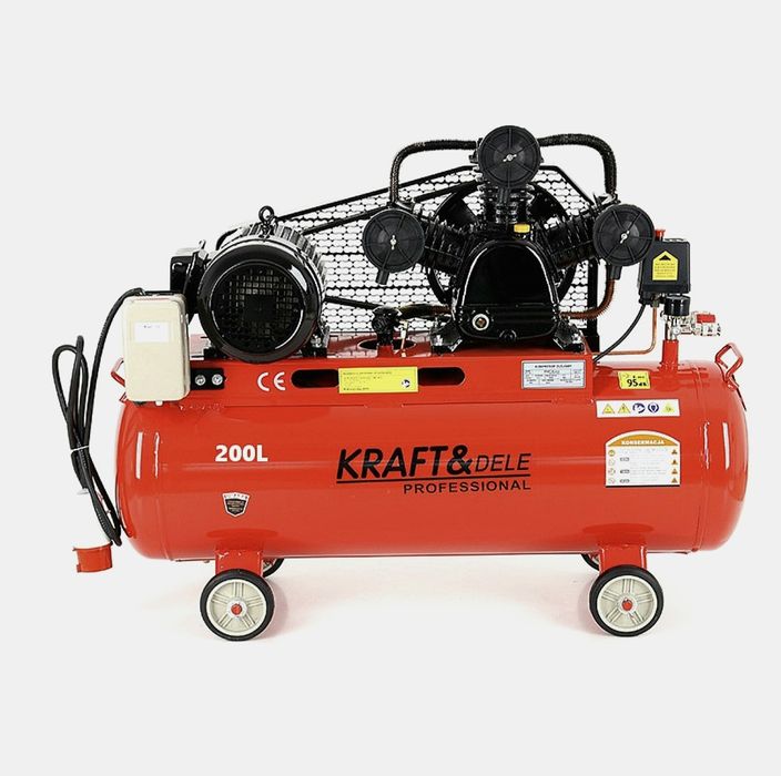 Kompresor 200l 3 tłoki 400V
