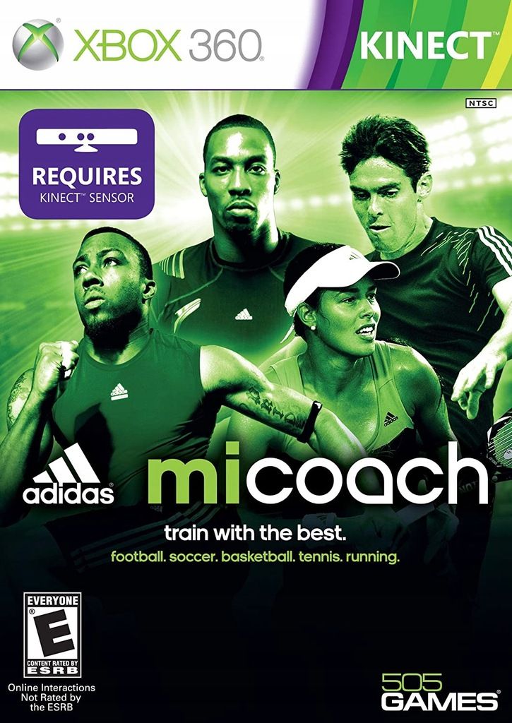 Xbox360 Kinect Adidas Micoach Nowa