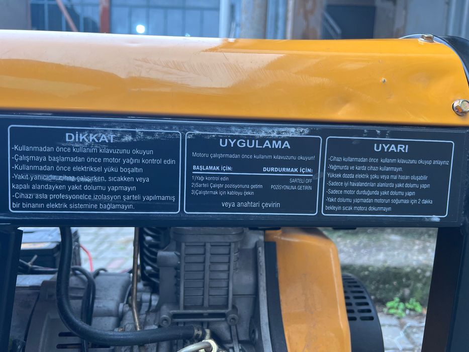 Генератор дизельный трехфазный 8,5 кв.