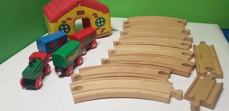 kolejka drewniana oryginalne Tory BRIO zestaw kolejowy,