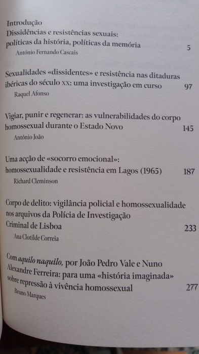 Dissidências e resistências homossexuais no século XX português