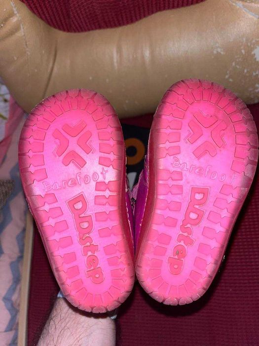 Дитячі зимові черевики D.D.Step Barefoot (розмір 23/ 14,3см)