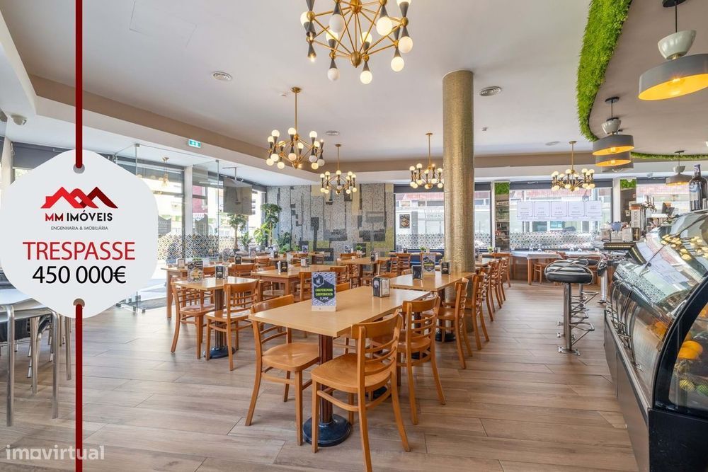 Restaurante | Paranhos | Porto | Totalmente equipado | Parque Estacion