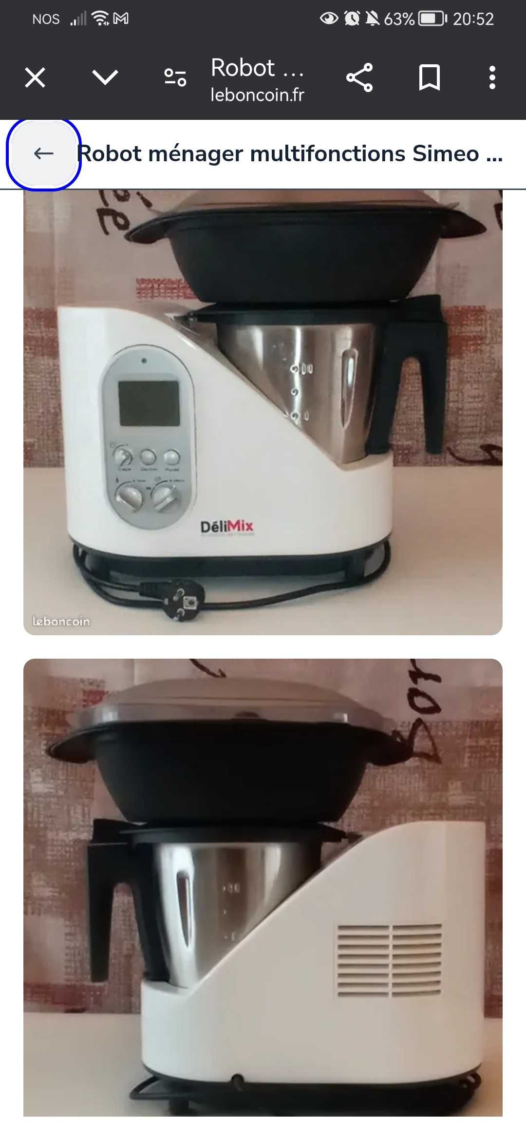 Robot de cozinha