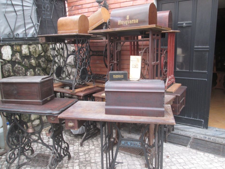 Máquina de Costura Singer, Oliva, Mundlos, Omega, Necchi e Alfa