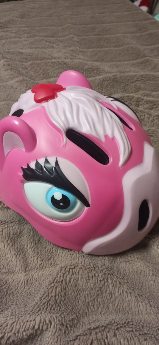 Kask jednorożec dla dziewczynki