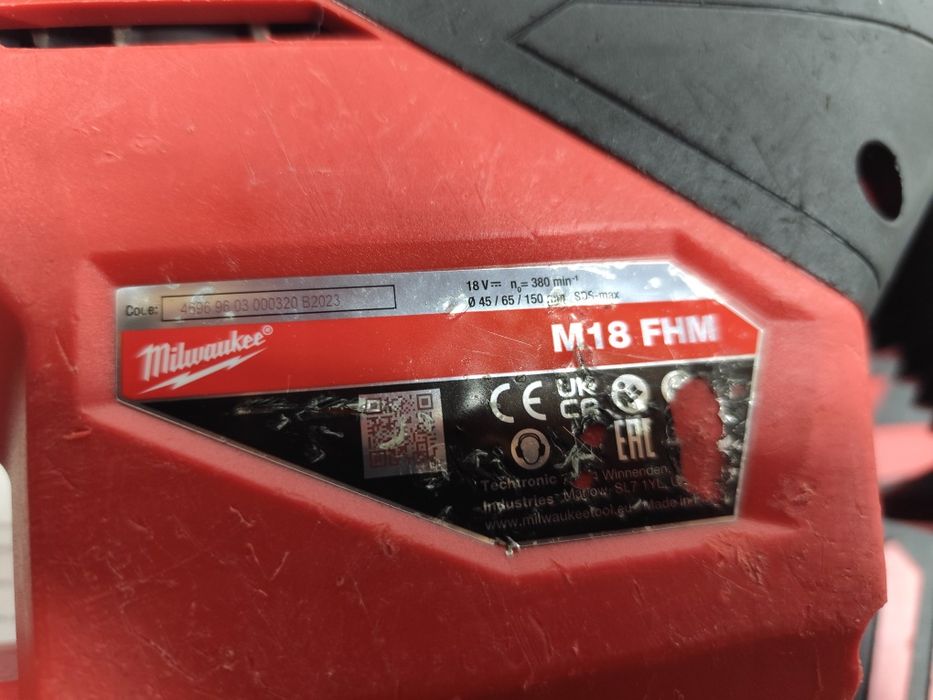 11дж Milwaukee M18 FHM безщітковий потужний акумуляторний перфоратор М