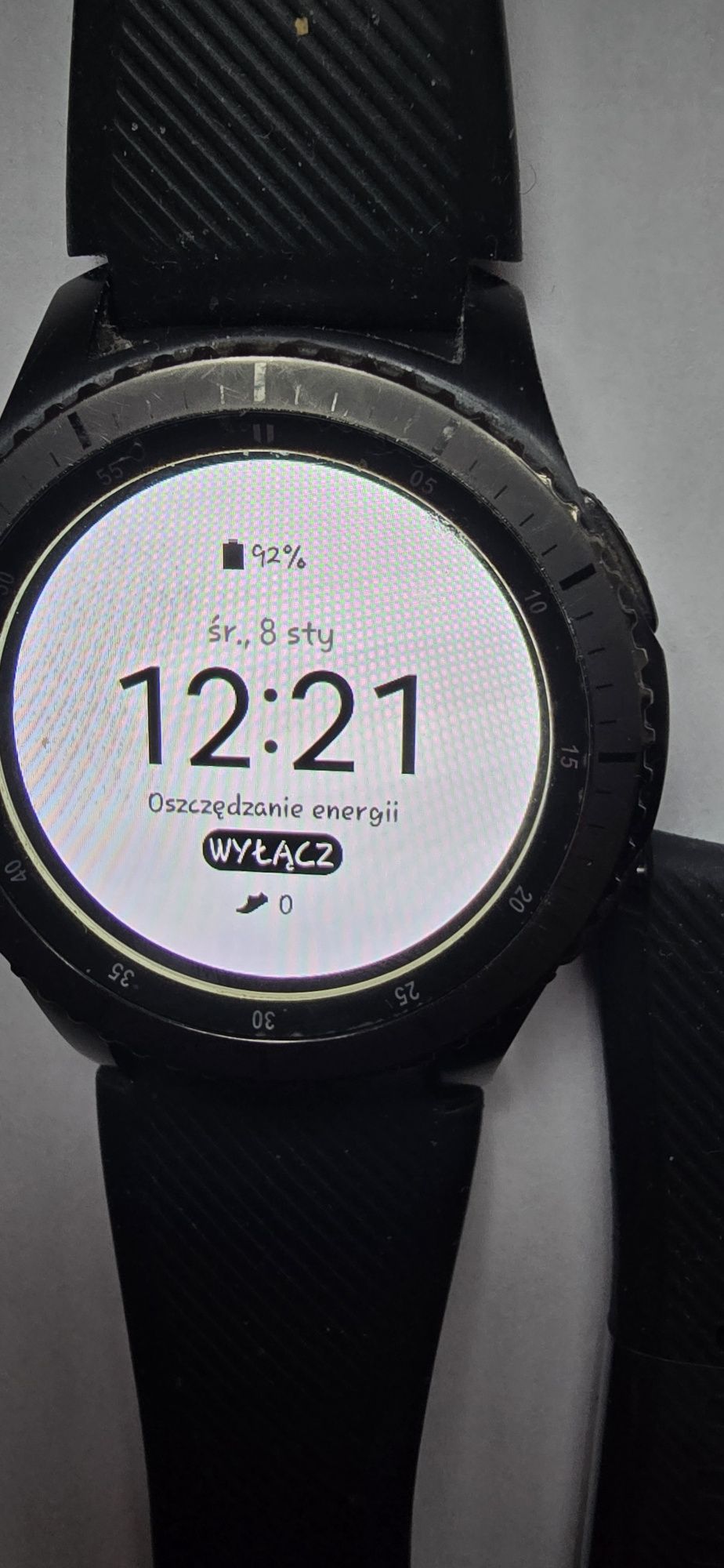 Smartwach samsung Gear S3 Fontiery+ ładowarka.