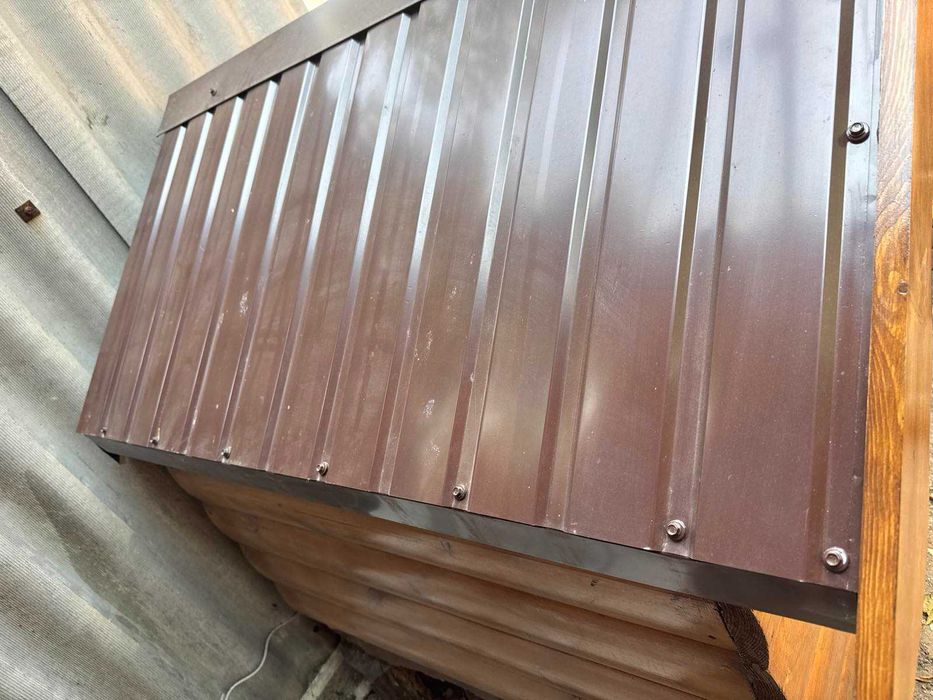 Будка дерев'яна для крупної собаки