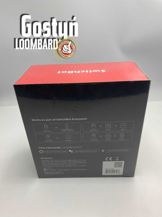 od Loombard Gostyń SwitchBot Lock Ultra Zamek do drzwi ze skanem