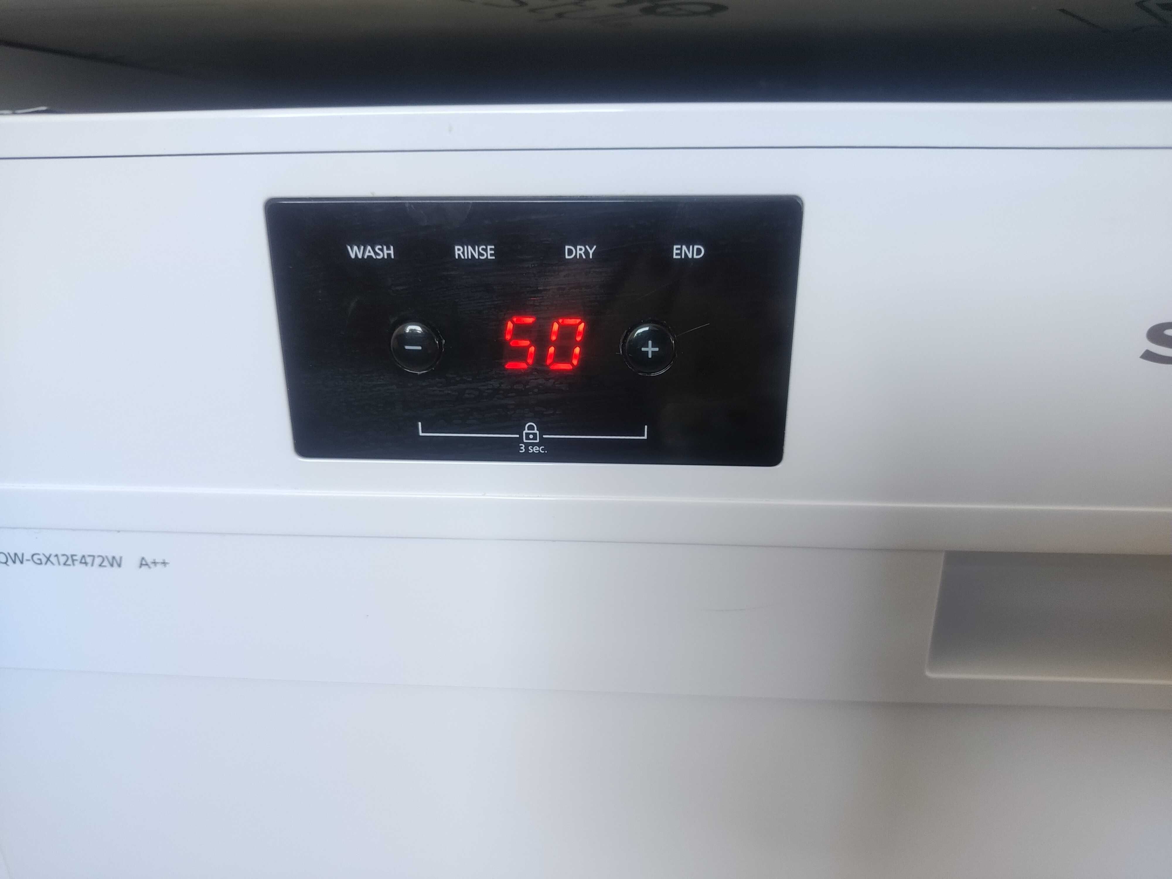 Zmywarka Sharp QW-GX12F472W A++ / w idealnym stanie / 60cm