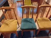 4 krzesła krzesło Zieliński PRL