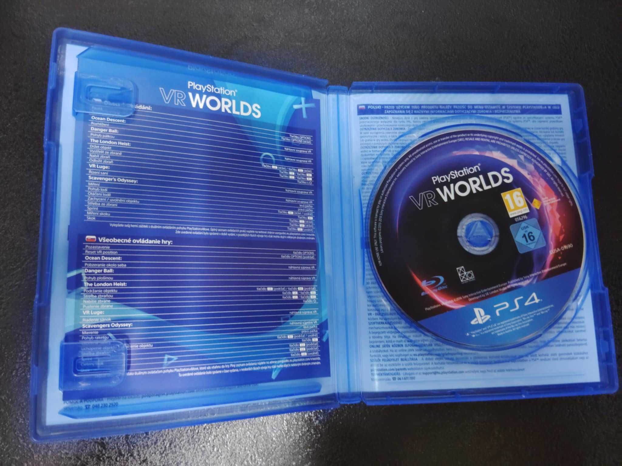 PlayStation VR Worlds PS4 Polskie napisy są w grze