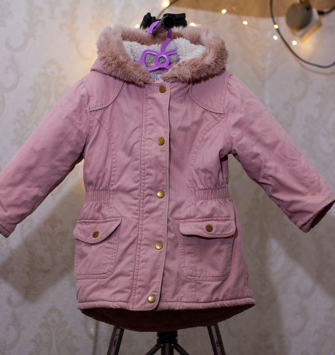 Зимова парка на дівчинку