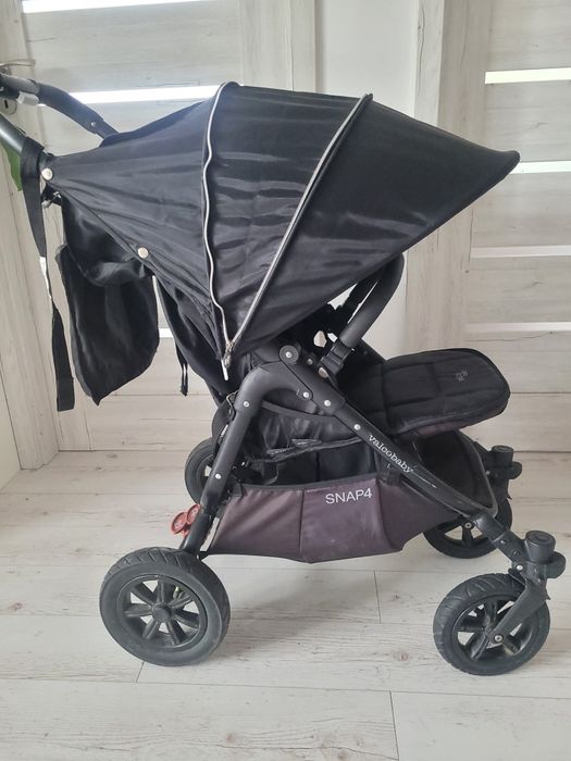 Wózek  Valco Baby Snap 4 Sport używany czarny spacerówka składana