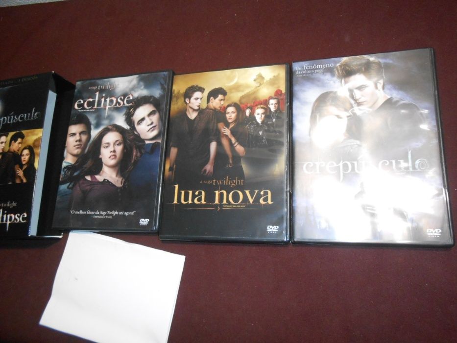 A saga Twilight-Box com Três filmes