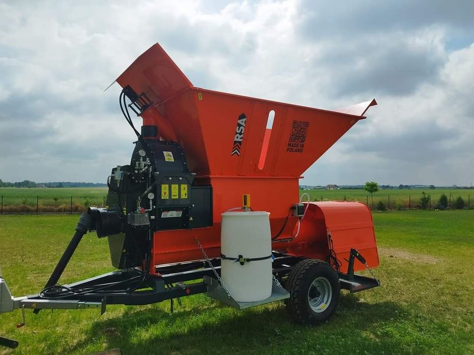 Śrutowanie kukurydzy zboża dojezdzamy do klijenta