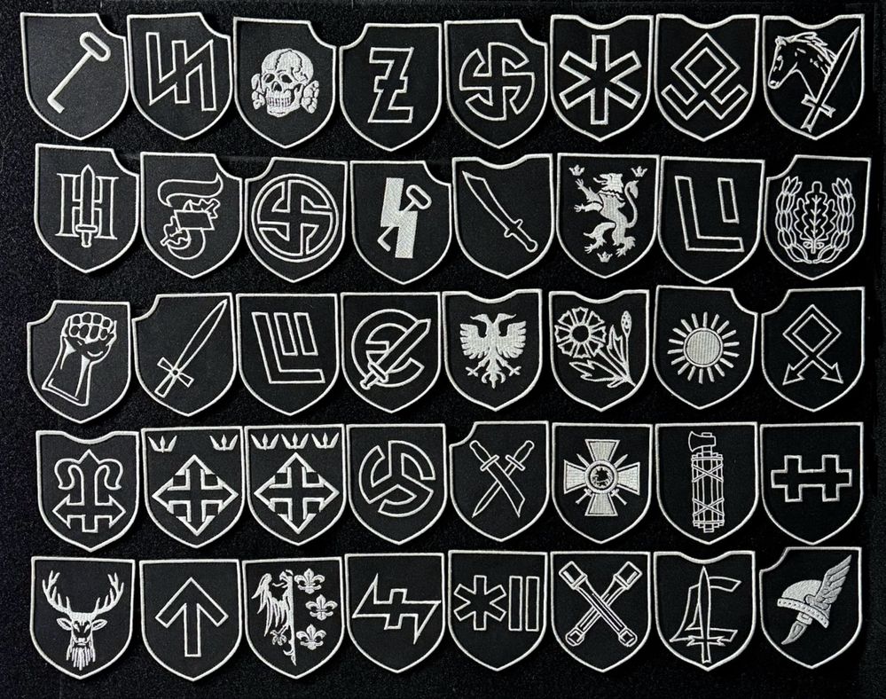 Вишивка виготовлення шевронів