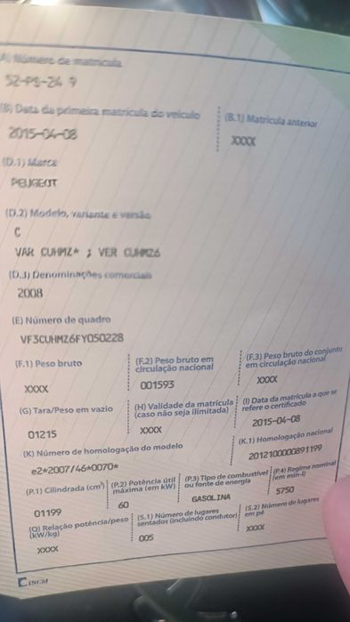 Vendo Peugeot 2008