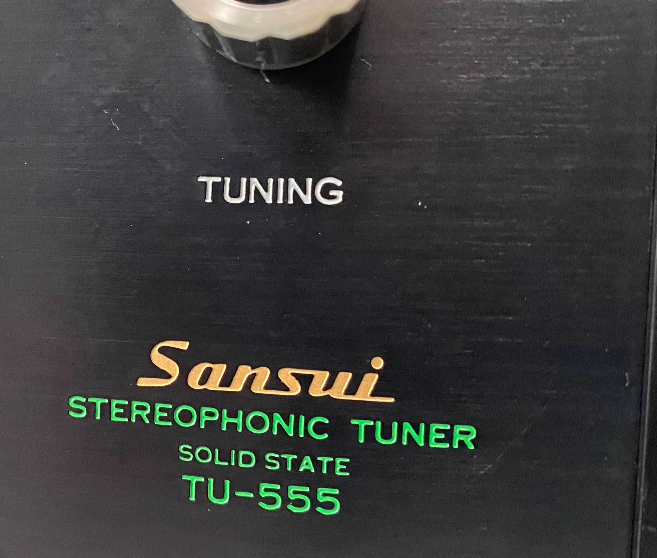 Sansui TU555 - tuner vintage