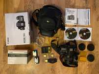 Canon EOS 70D + Sigma 18-200mm + akcesoria + Peak Design Capture V3