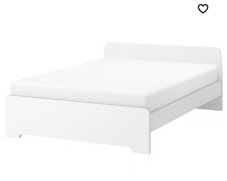ASKVOLL branca - CAMA casa do IKEA como nova