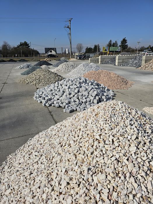Kamień ogrodowy, kruszywa ozdobne, otoczaki