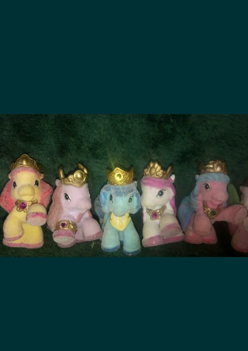 Okazja Filly zestaw 17 koników świecą ,brylanciki +karoca,hustawka