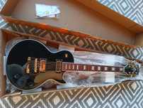 Tokai Les Paul Custom black! Gibson openbook headstock.