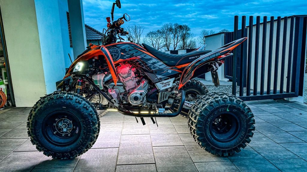 Osłony boczne ramy Yamaha Raptor 700 LTZ 400 LTR 450