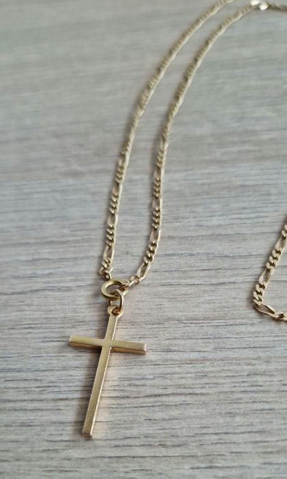 Fio em Ouro com Cruz 19.2K