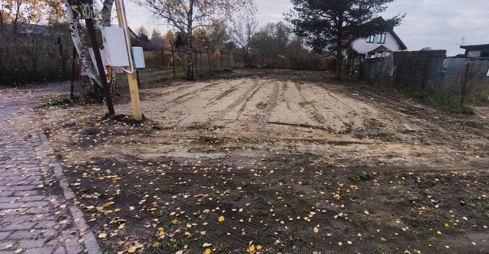 wynajmę działkę teren pod handel choinki paczkomat