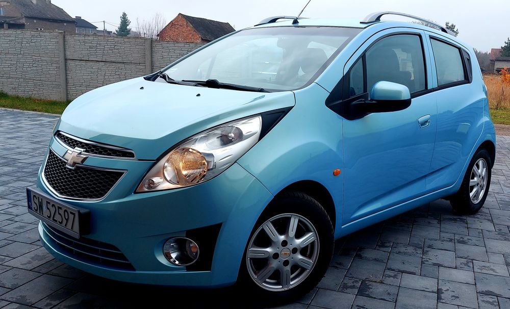 Śliczny Chevrolet Spark 1.2 82KM Full opcja! Stan Idealny!