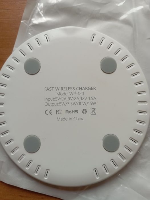 Беспроводная зарядка iPhone, Samsung, Xiaomi