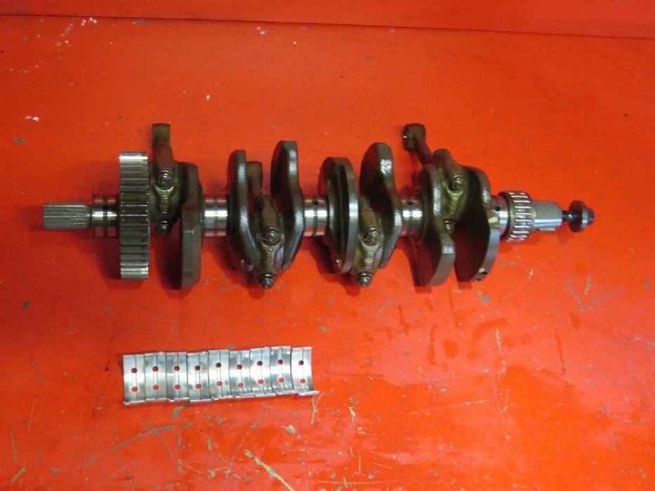 honda cbf600s cbf 600s 600 06 wał korbowy korbowody panewki hornet cb