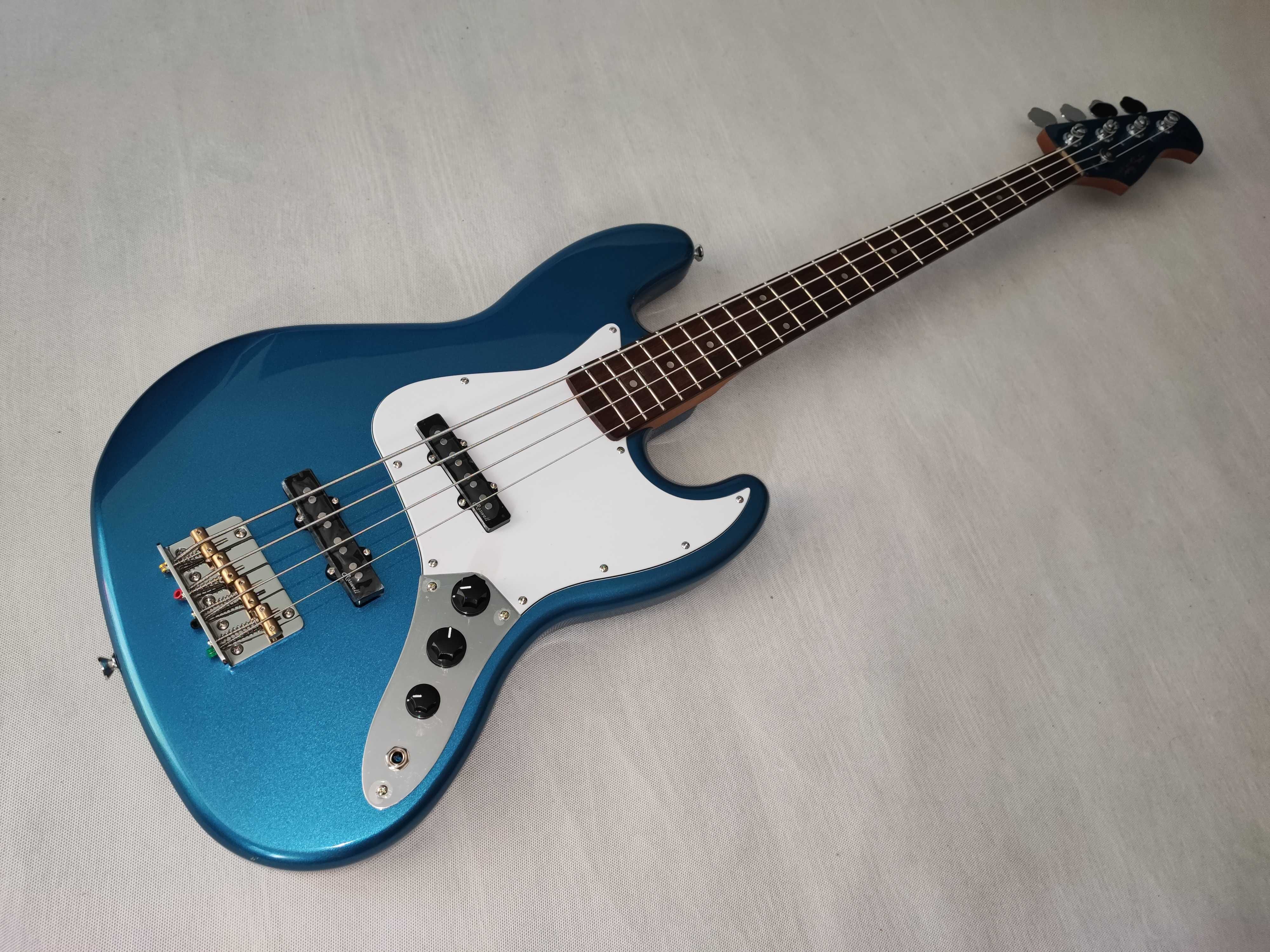 HARLEY BENTON JB-62CC LPB nowa gitara basowa ustawiona lutniczo