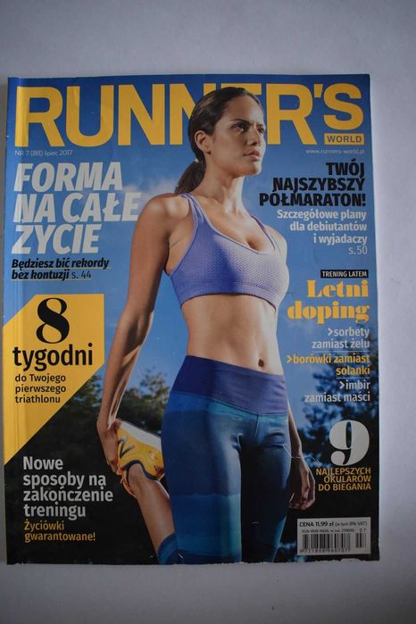 Magazyny sportowe-Runners World,Be Active.