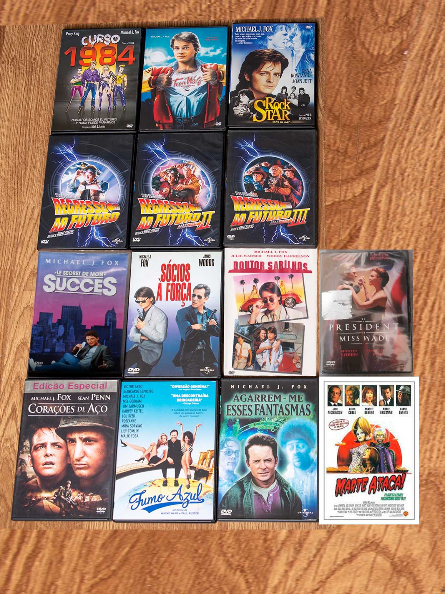 Michael J.Fox DVD`S Originais