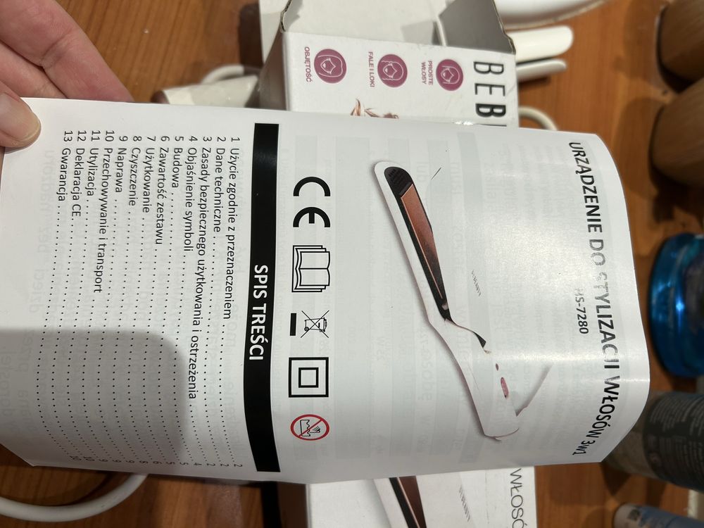 Lokówka prostownica urzadzenie do stylizacji 3 w 1
