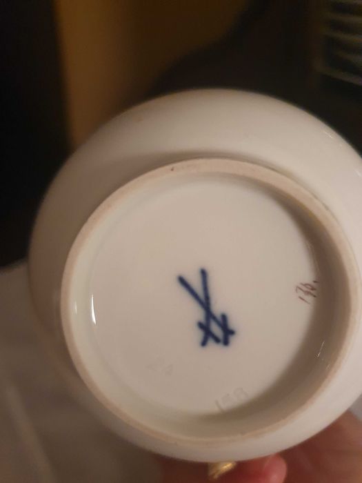 Miśnia,mlecznik-dzbanuszek duży,wzór kwiatowy