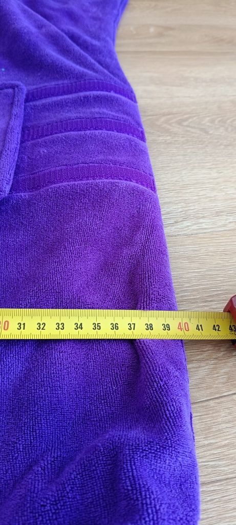 Ręcznik płaszcz do suszenia psa xl fiolet