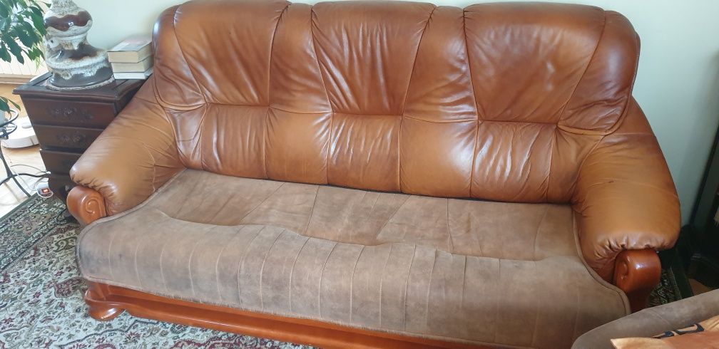 Sofa plus dwa fotele