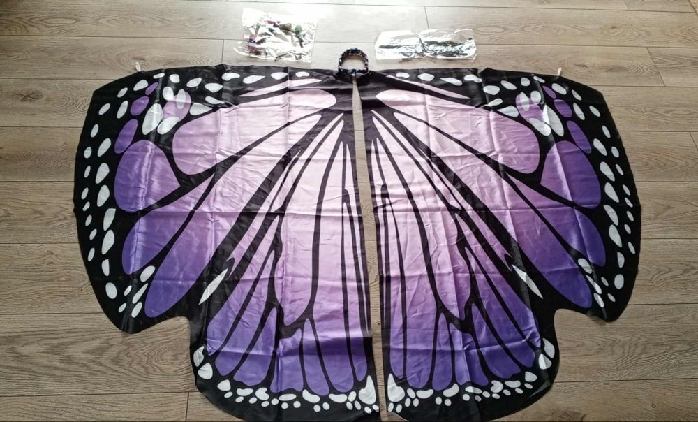 Strój kostium motyle skrzydła