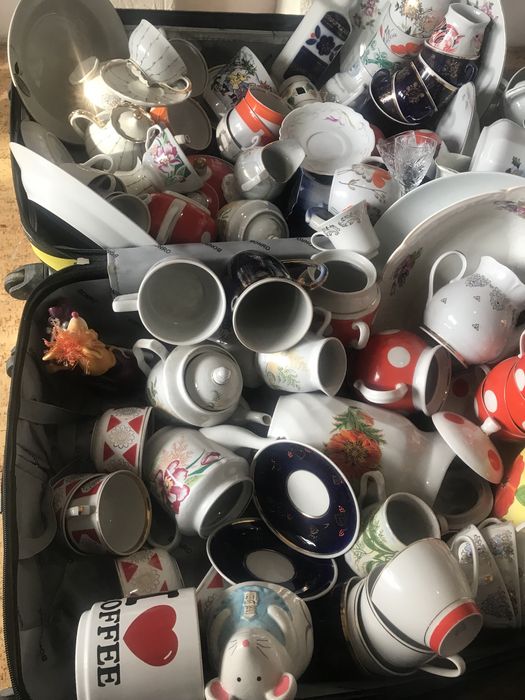 Фарфоровая посуда СССР.тарелки чашки, блюдца и др.